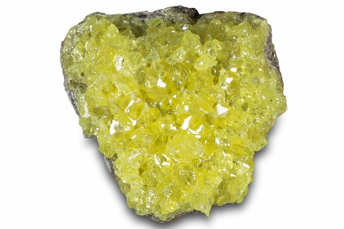 Bright-Yellow Sulfur Crystals - Bolivia #305303